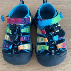 Unisex Tie Dye Waterproof Keens